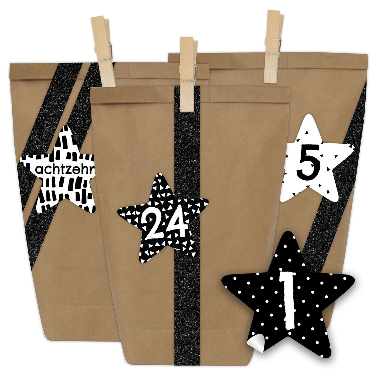 Adventskalender- Bastelset Mini