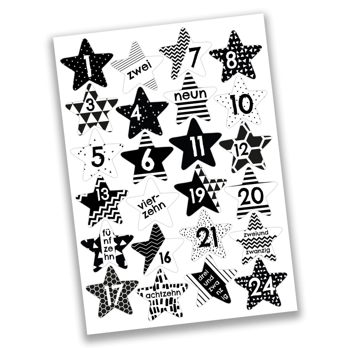 Adventskalender- Bastelset Mini
