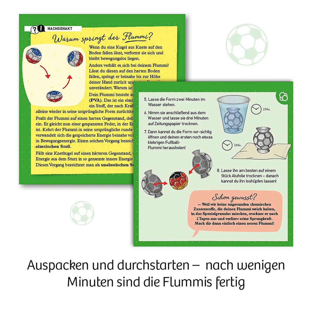 Fußball-Flummis