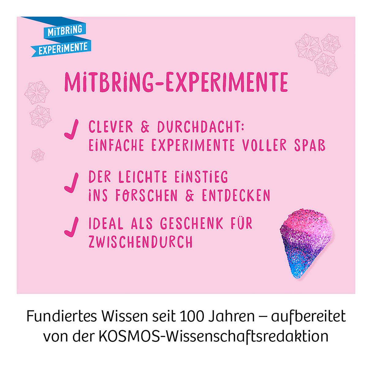 Glitzer-Diamanten