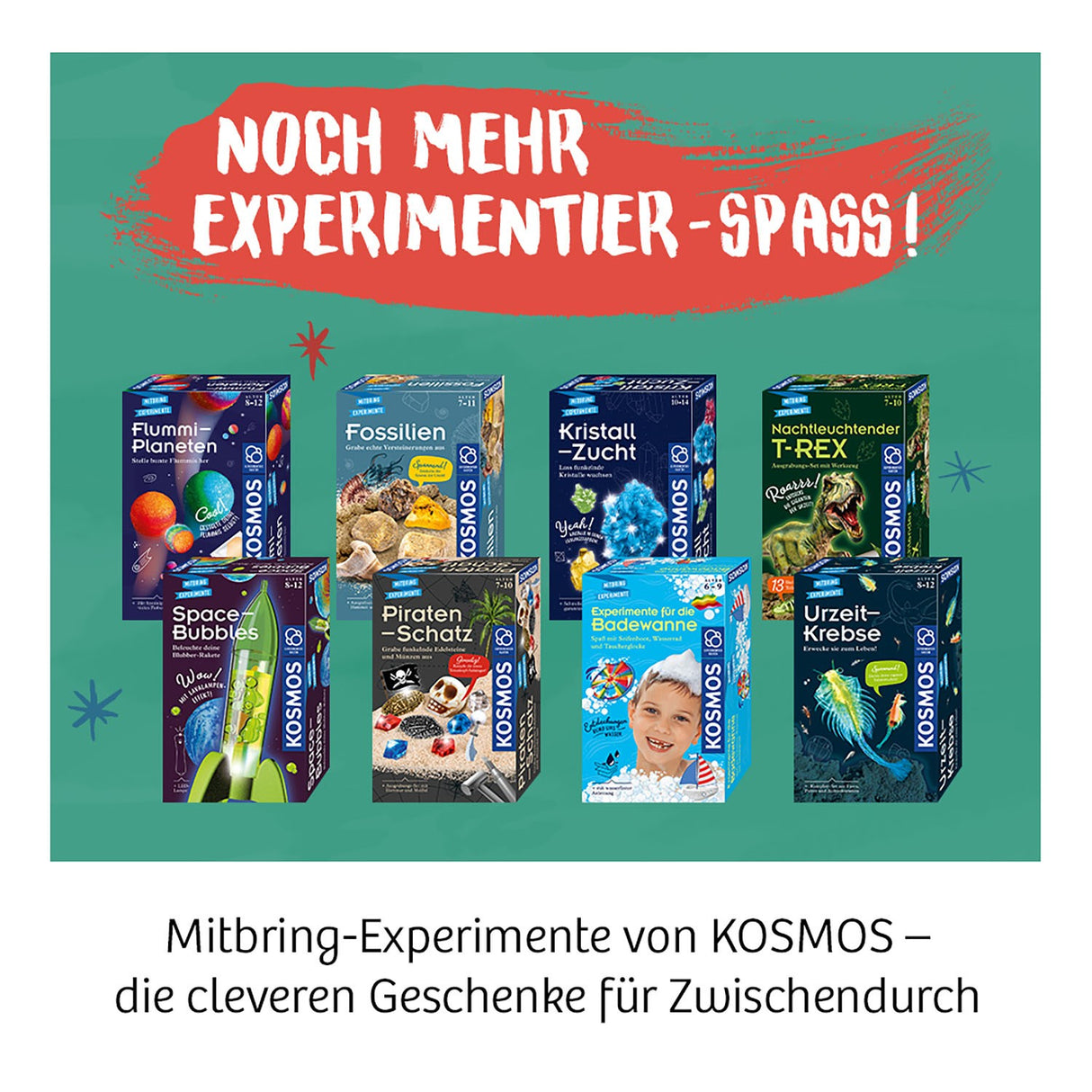 Experimente für die Badewanne