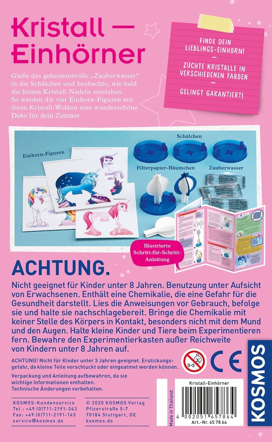 Kristall-Einhörner