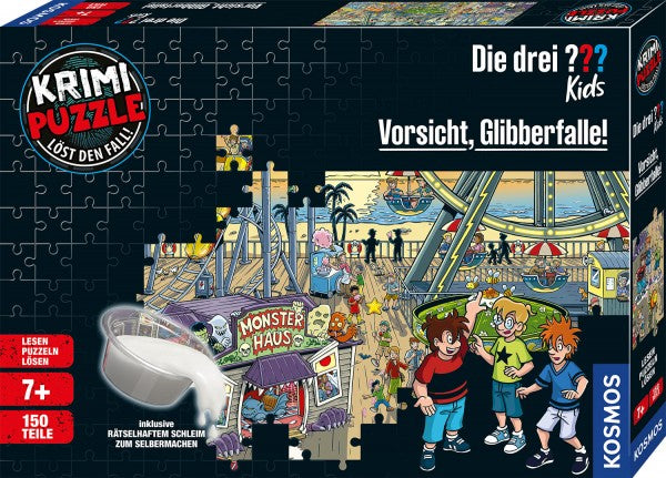 Krimipuzzle Die drei ??? Kids Vorsicht, Glibberfalle