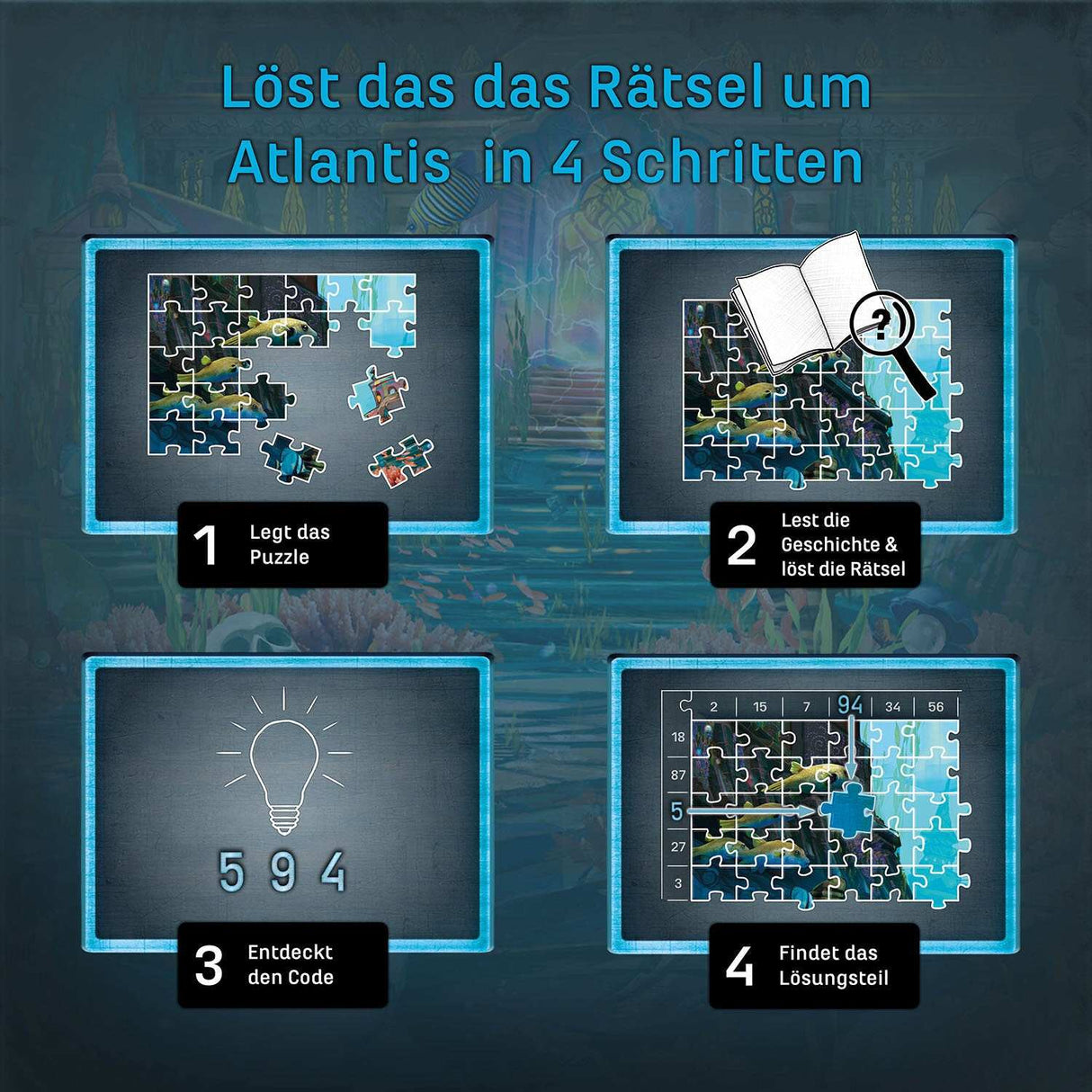 EXIT Puzzle-Der Schlüssel von Atlantis