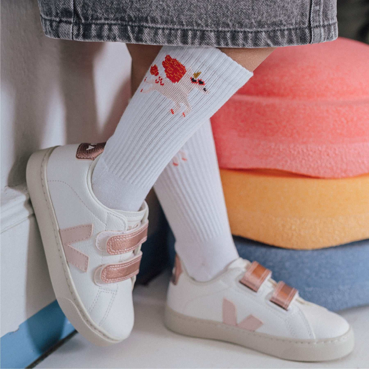Socken Unicorn born free 27-30