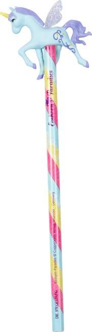 Bleistift mit Topper Einhorn-Paradies