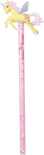 Bleistift mit Topper Einhorn-Paradies