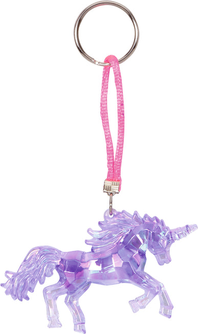 Schlüsselanhänger Diamant-Einhorn