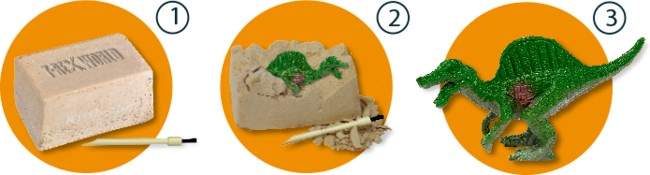 Mini-Ausgrabungsset Dino-Figur T-Rex