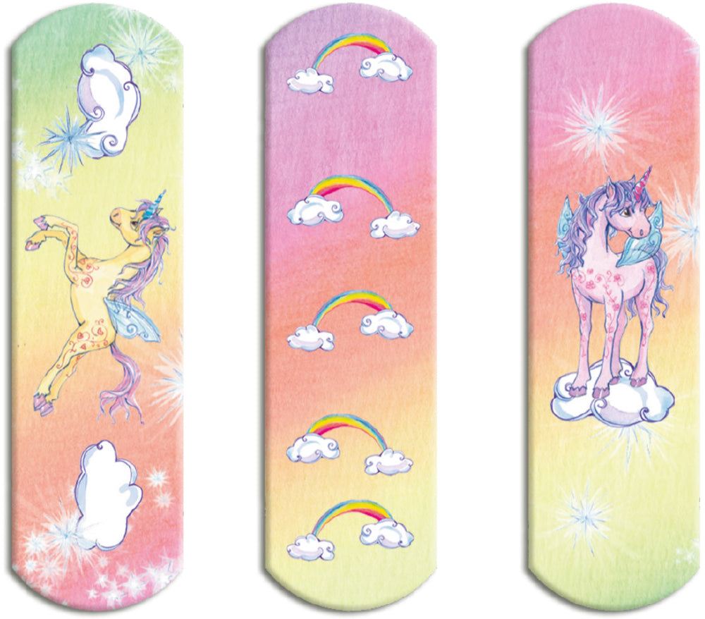 Pflasterstrips-Einhorn-Paradies