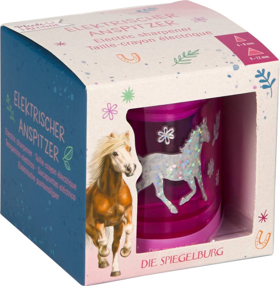 Elektrischer Anspitzer/ Pferde