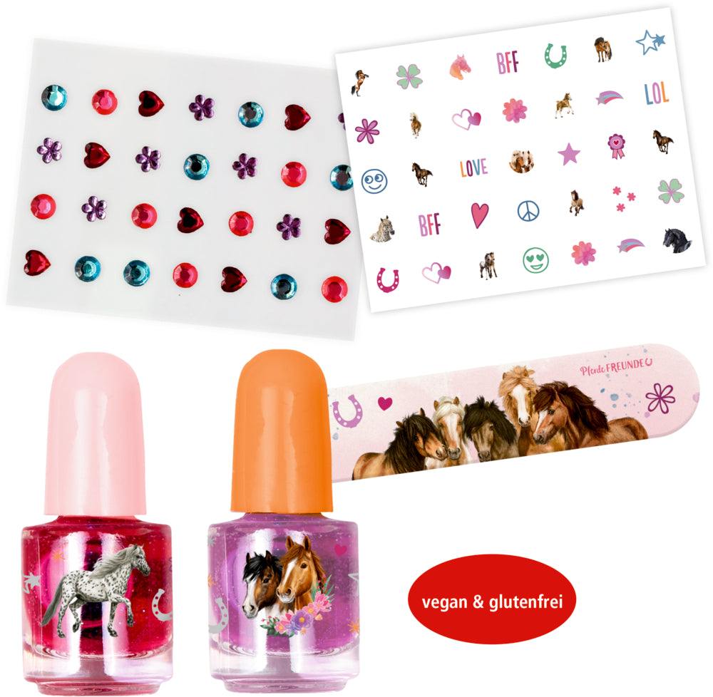 Nagellackset Pferdefreunde