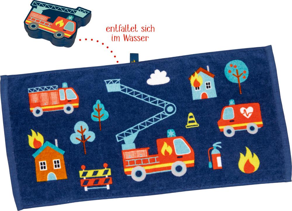 Zauberhandtuch Feuerwehr