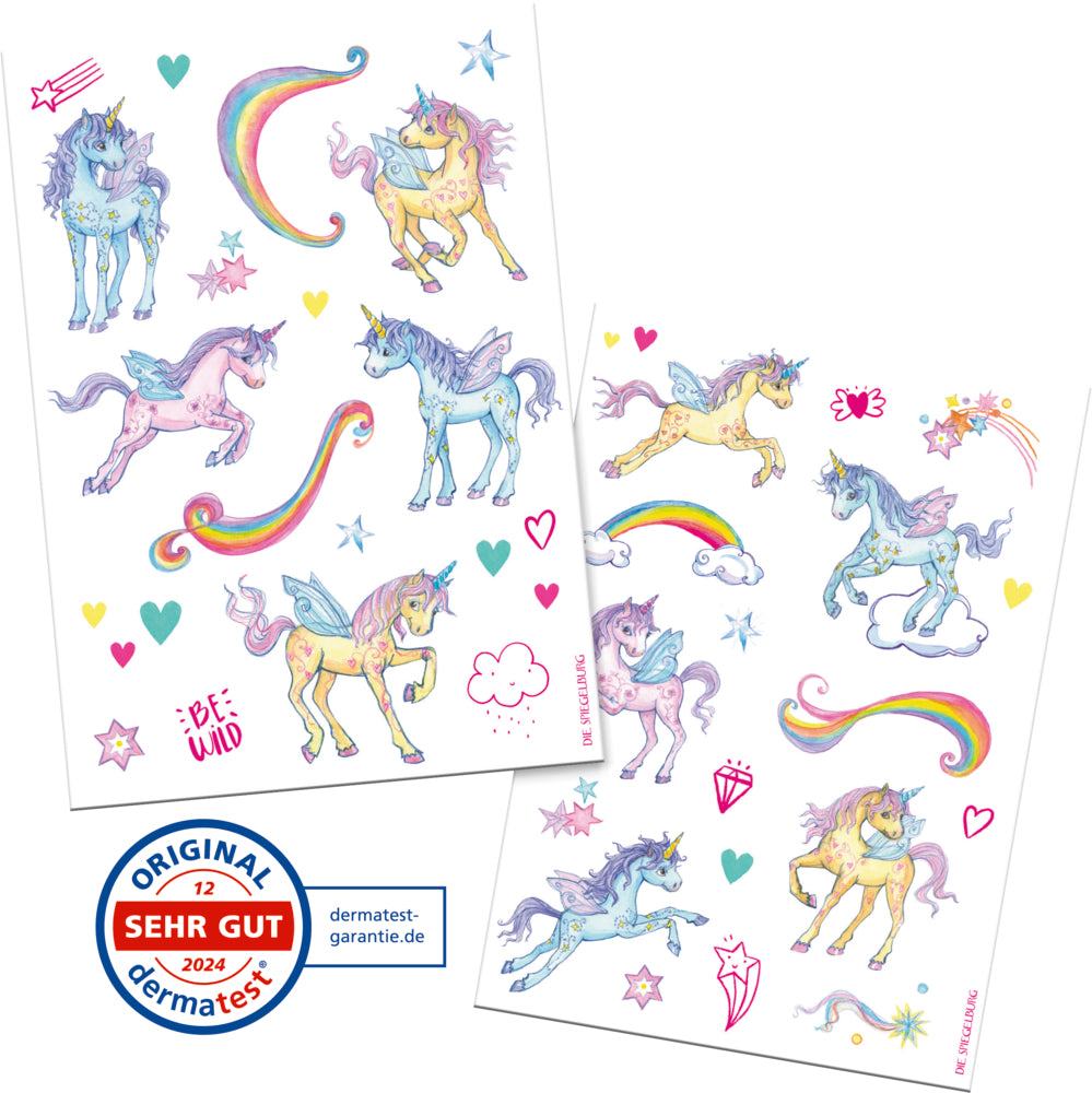 Tattoos-Einhorn Paradies