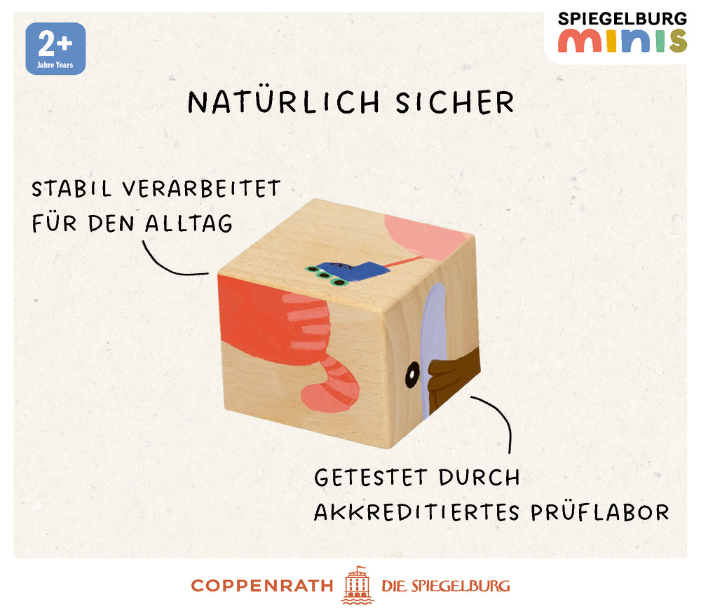 Würfelpuzzle Bauernhof