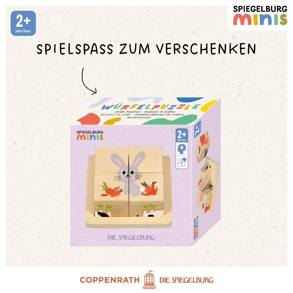 Würfelpuzzle Bauernhof