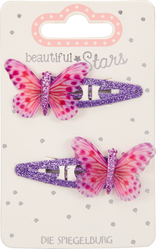 Haarclips Schmetterling beautiful Stars (1 Set)