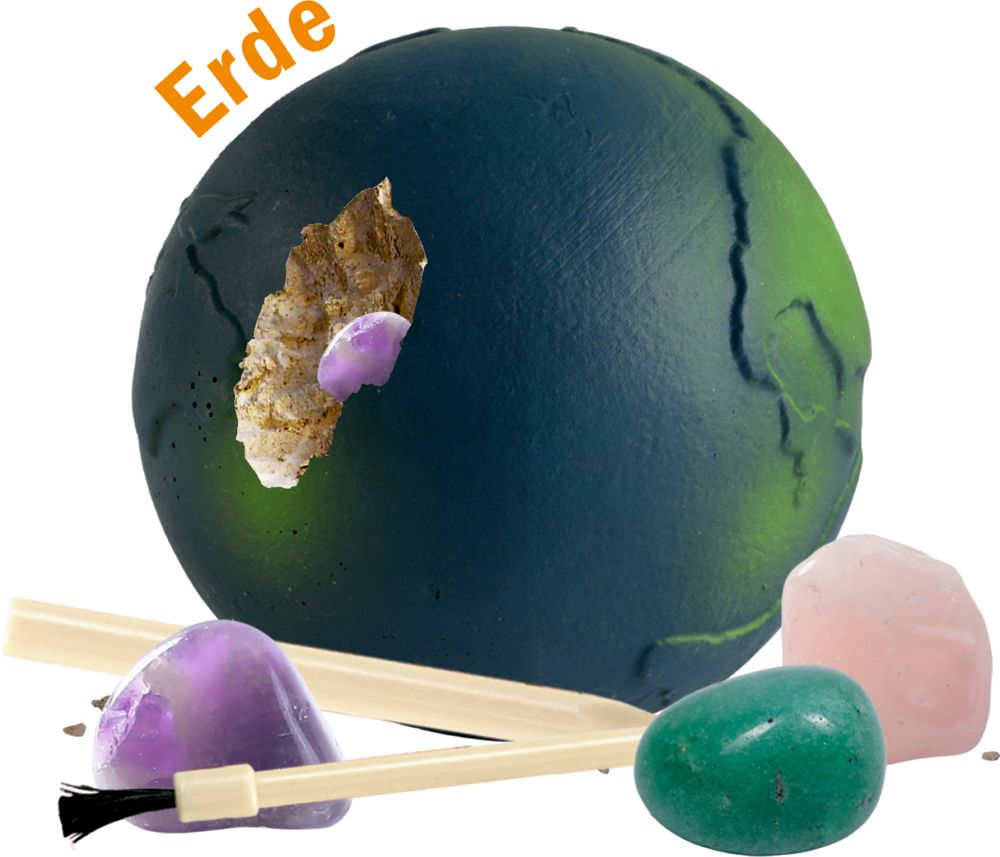 Edelstein-Ausgrabungsset Planet Wild+Cool (1Stück)