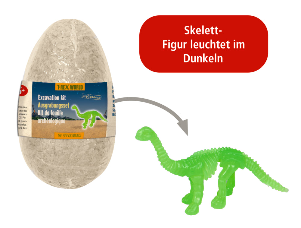 Ausgrabungsset: Figuren im Ei (1Stück)