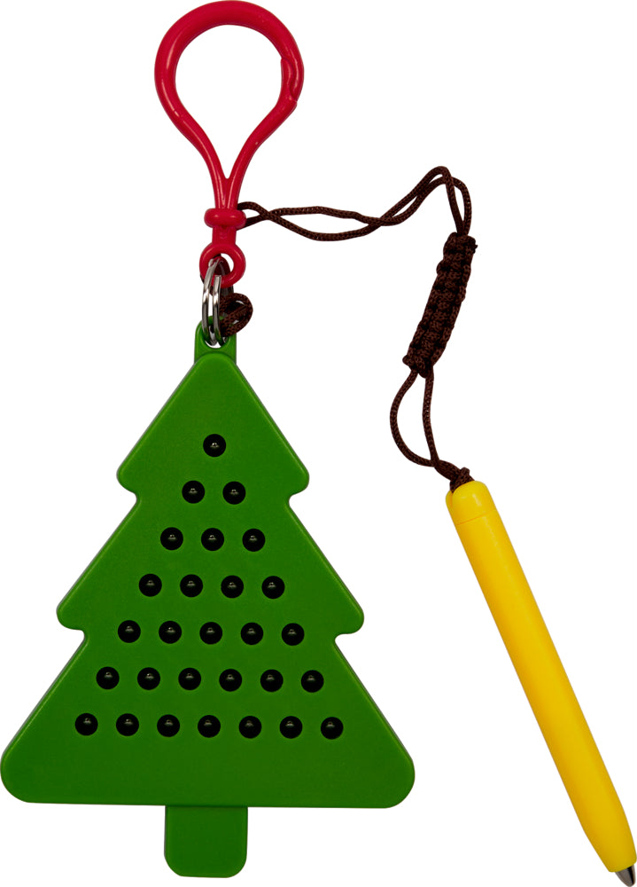 Mini-Magnet-Zeichentafel Tanne - Fröhliche Weihnachten (1Stück)