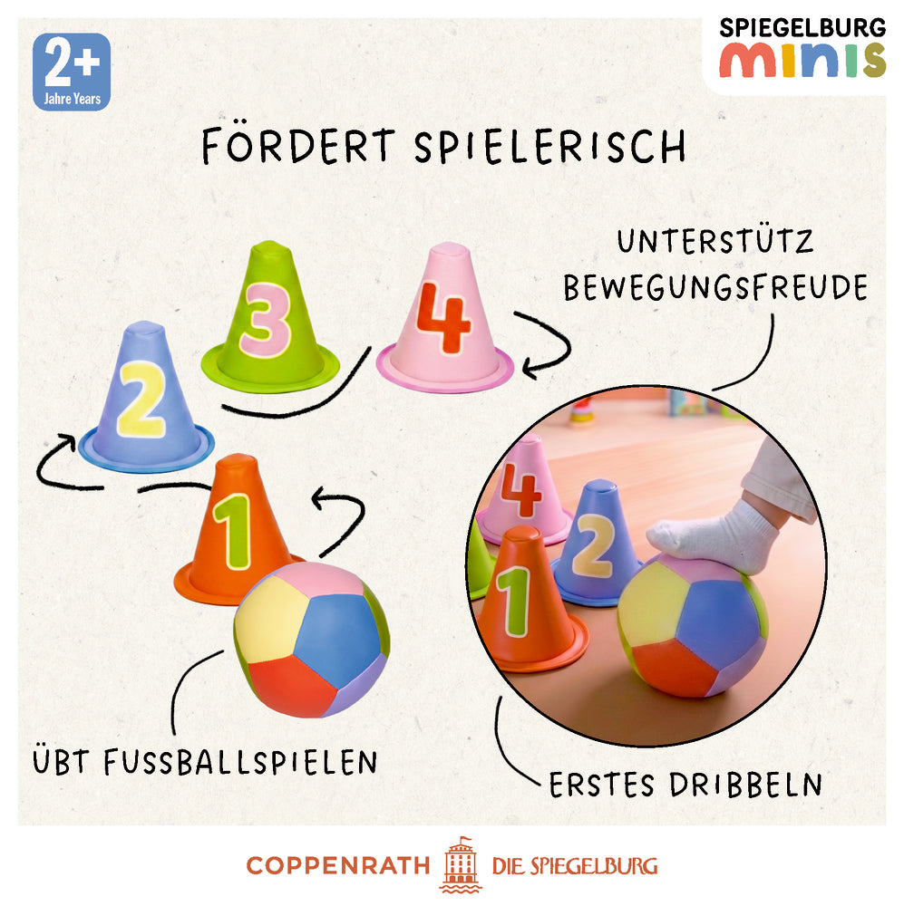 Indoor-Fußball Set - Spiegelburg minis