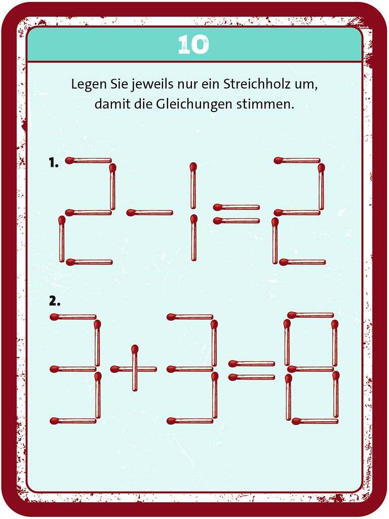 Streichholzrätsel