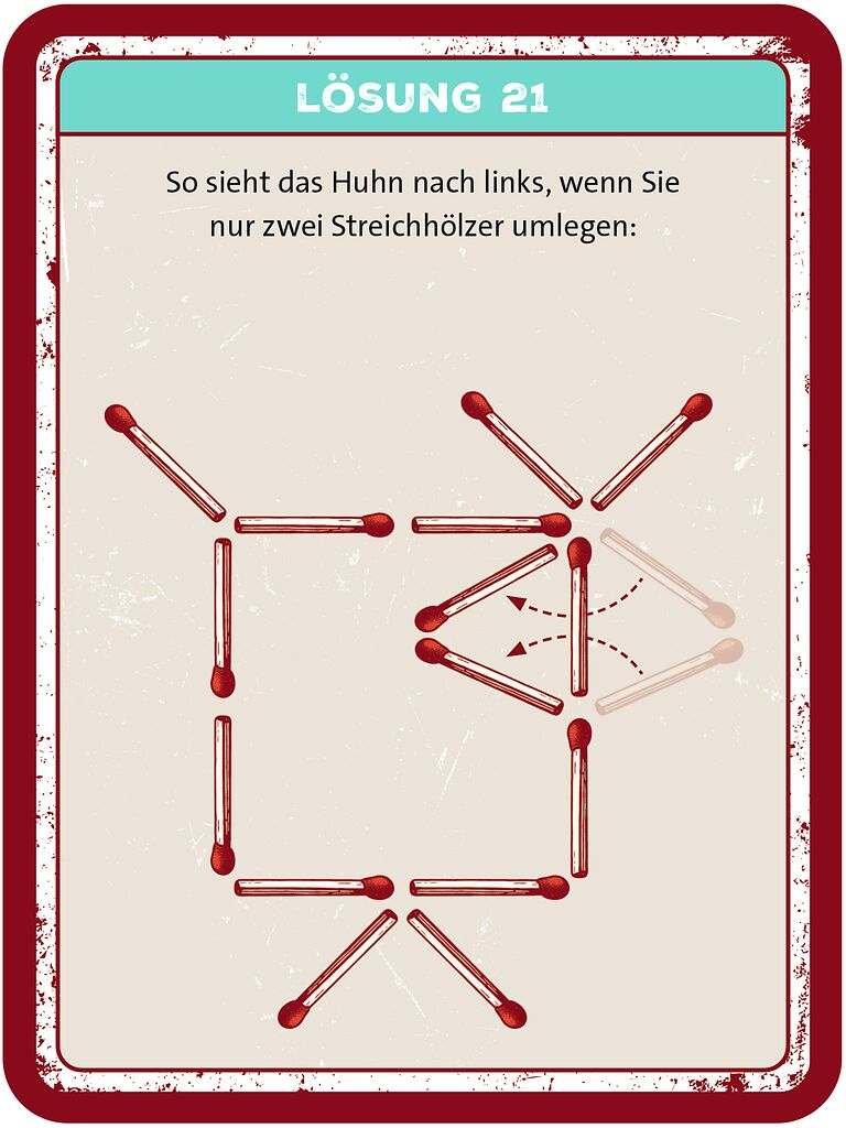 Streichholzrätsel