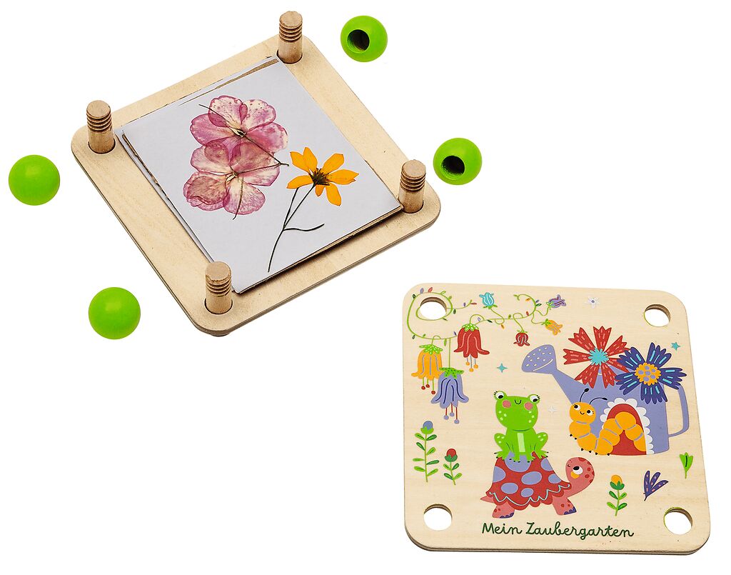 Mein Zaubergarten Blatt- und Blütenpresse