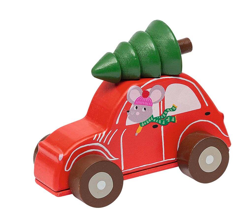 Holz-Weihnachtsflitzer