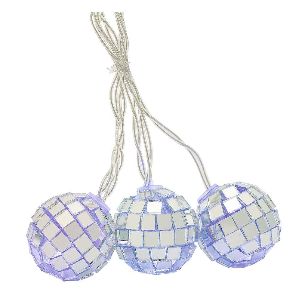 Lichterkette Discokugel