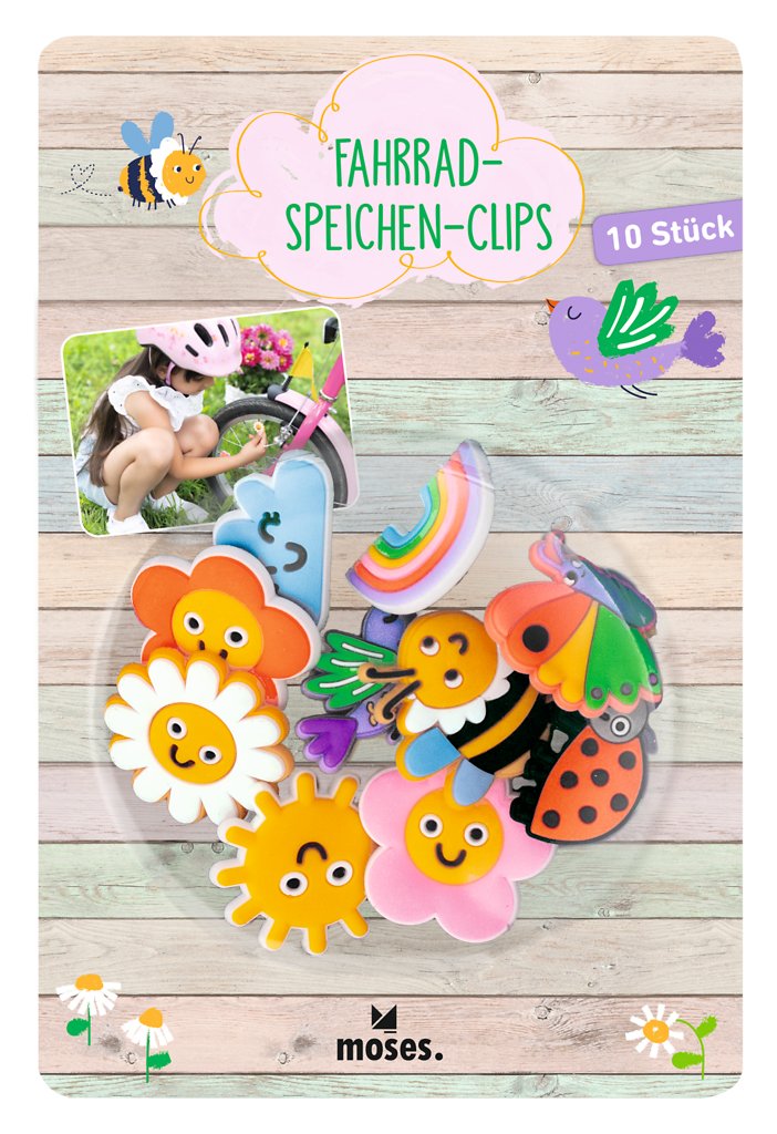 Fröhliche Fahradspeichen