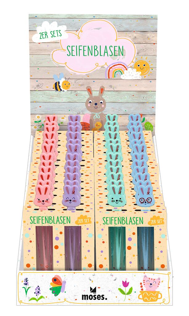 Seifenblasen Hasenspaß 2er Set