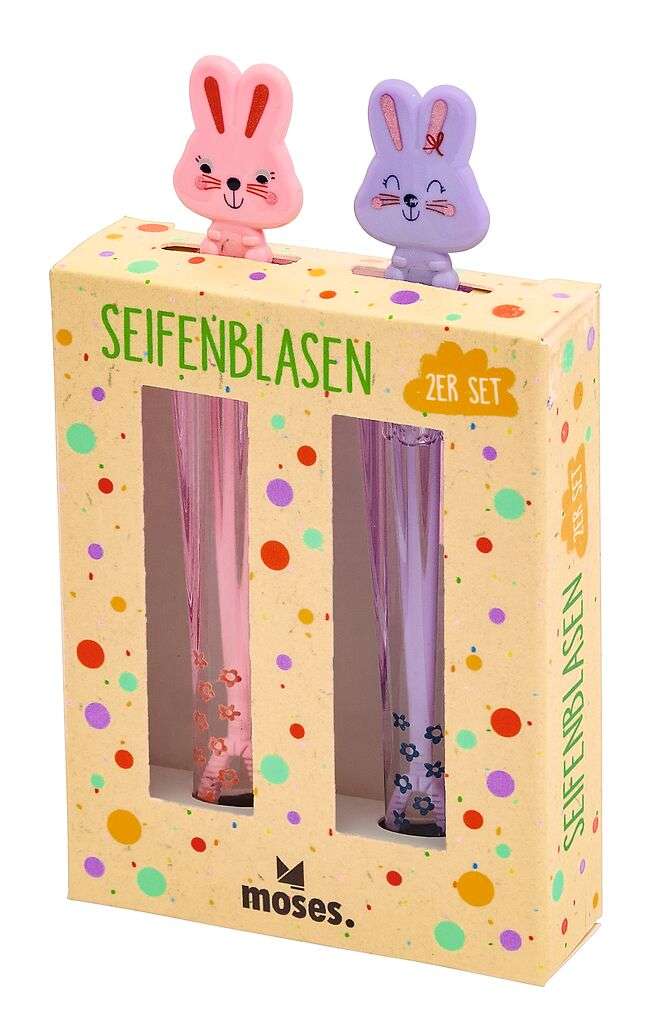 Seifenblasen Hasenspaß 2er Set