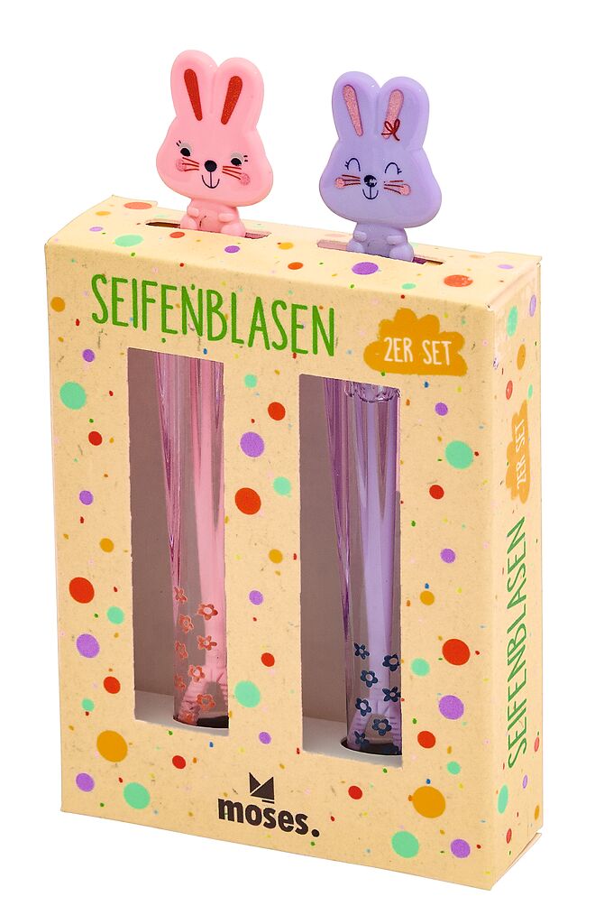 Seifenblasen Hasenspaß 2er Set