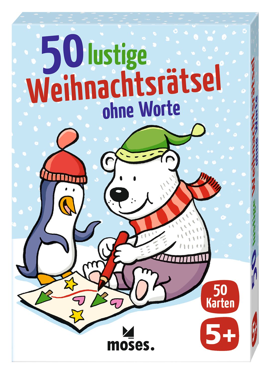50 lustige Weihnachtsrätsel ohne Worte