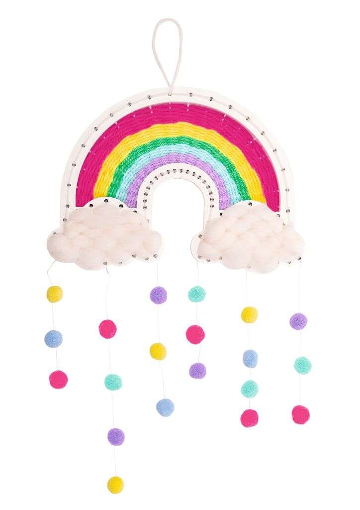 Bastelspaß Regenbogen