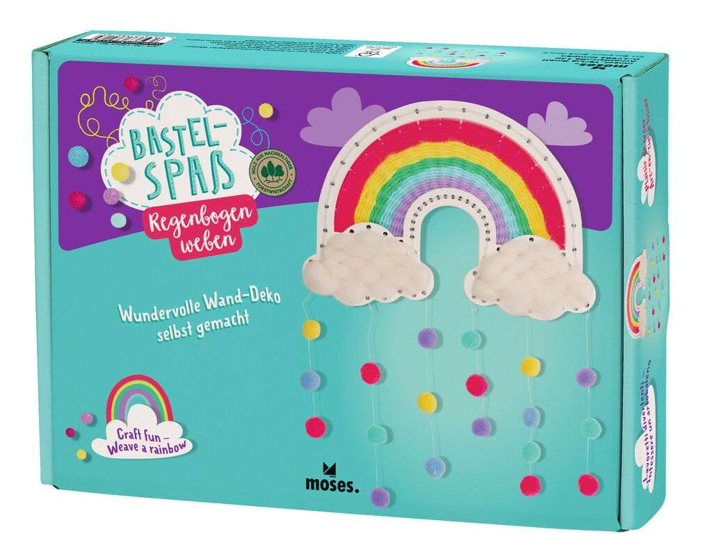 Bastelspaß Regenbogen