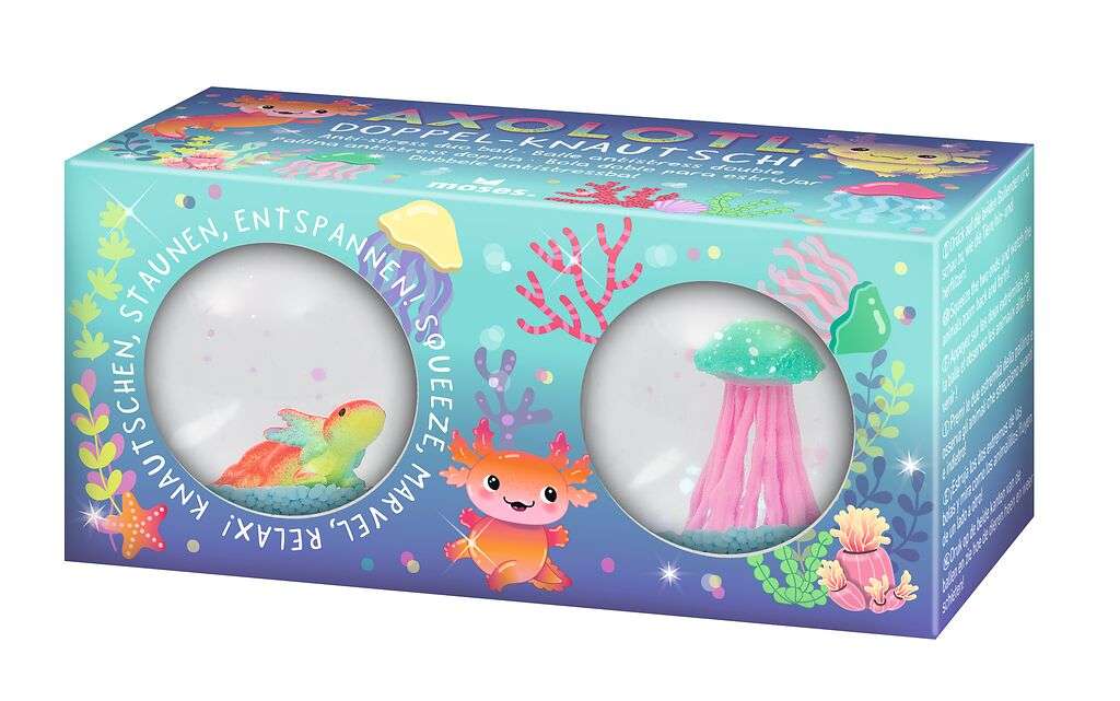 Axolotl Doppel- Knautschi