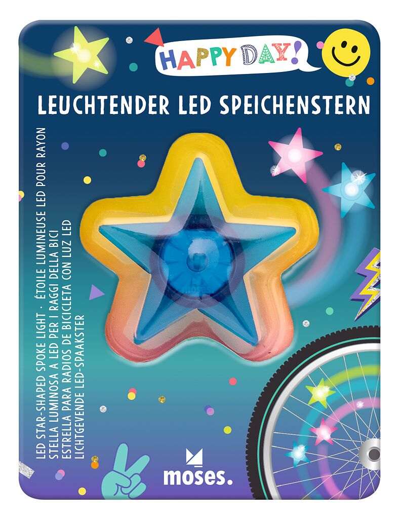 Happy Day Leuchtende Speichensterne