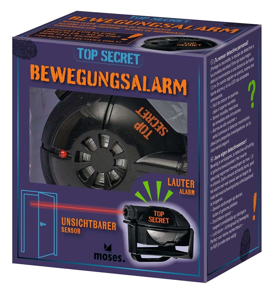 Top Secret - Bewegungsalarm