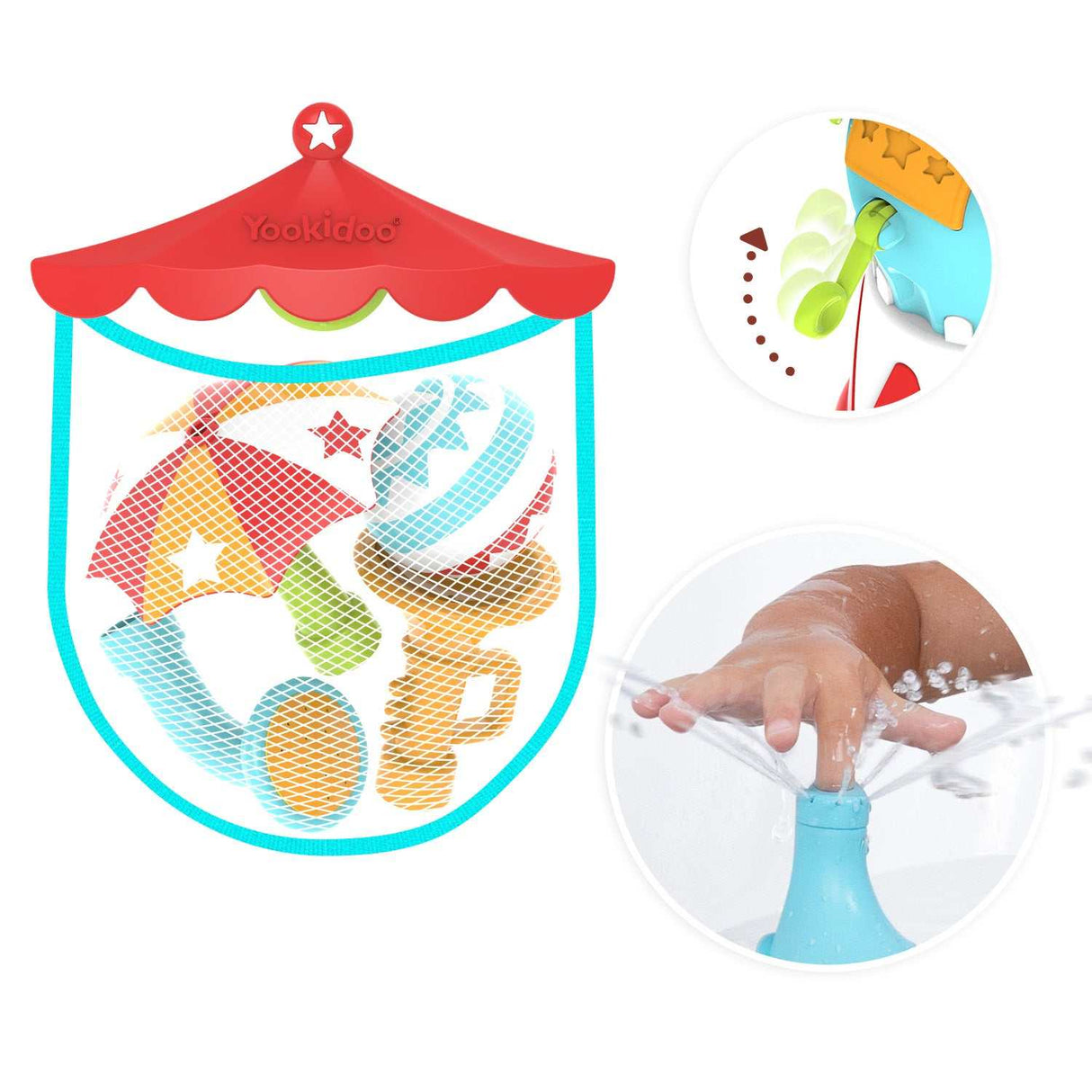 Badewannenspiel- Wassershow Elefant