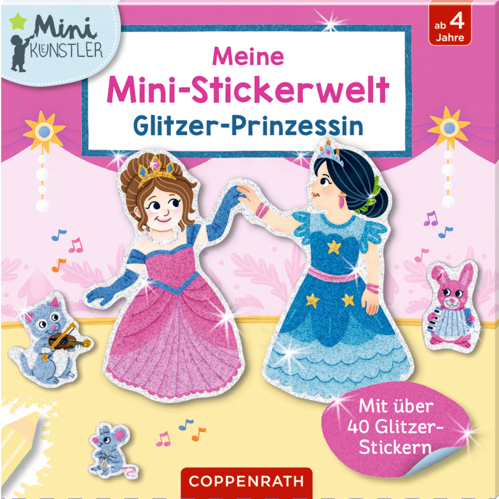 Meine Mini-Stickerwelt:Glitzer-Prinzessinnen