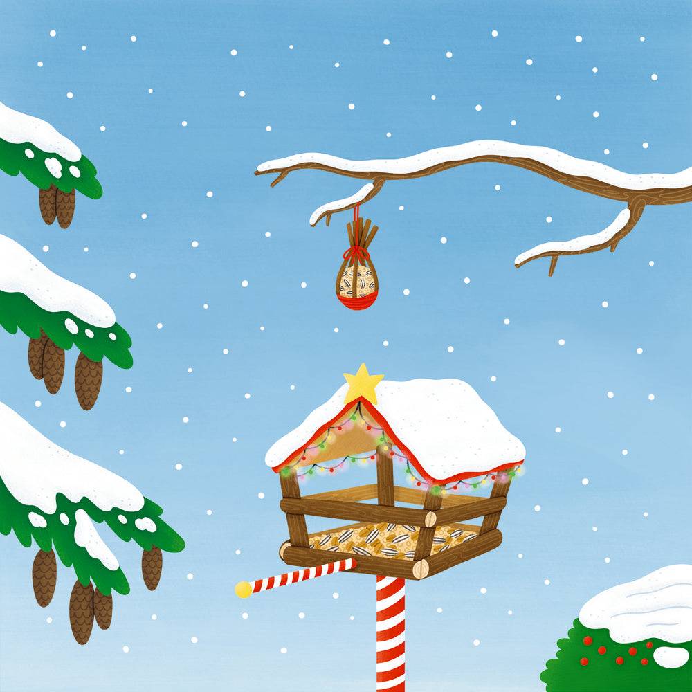 Meine Mini-Stickerwelt - Weihnachten bei bei den Tieren