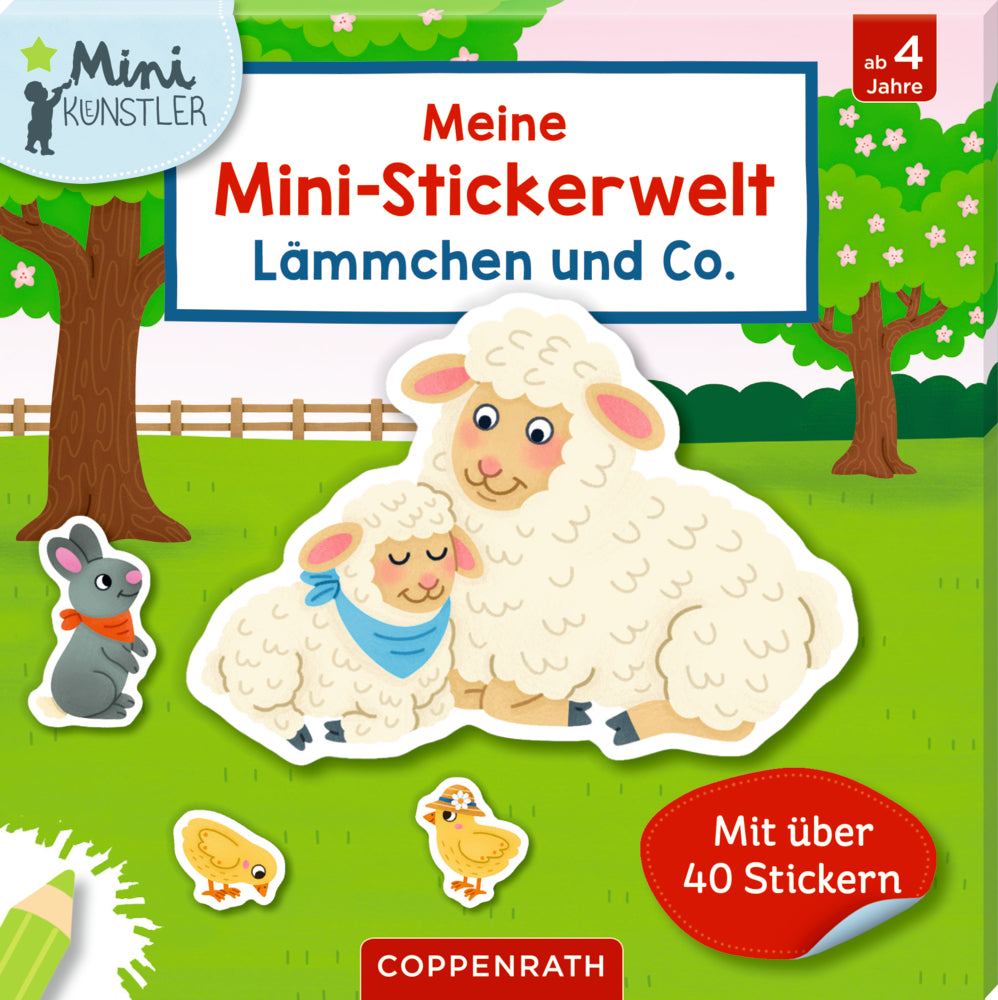 Meine Mini-Stickerwelt Lämmchen & Co
