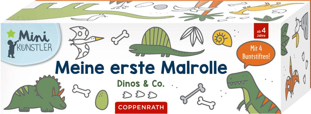 Meine 1. Malrolle - Dinos & Co