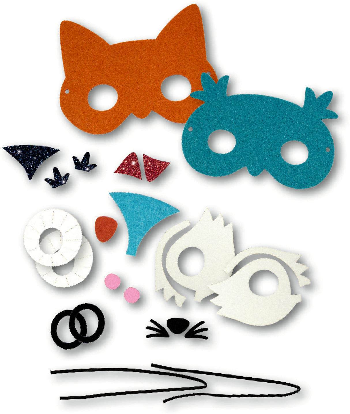 Mein kleines Bastelset - Filz Masken