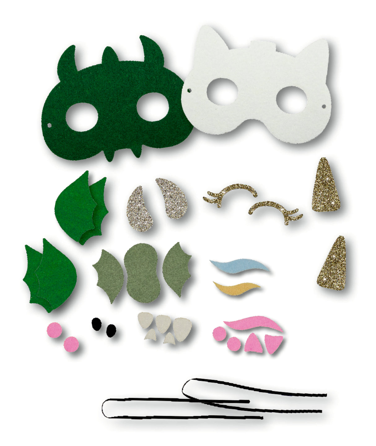 Mein kleines Bastelset - Filz Masken