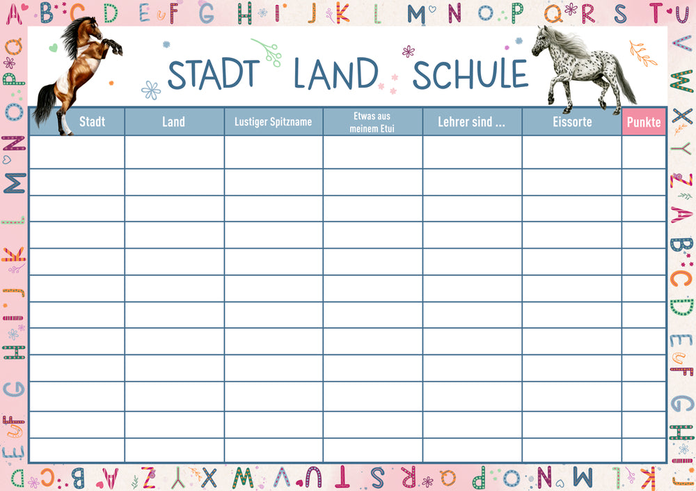 Meine superschlaue Pferde Schulstart-Box - Pferdefreunde