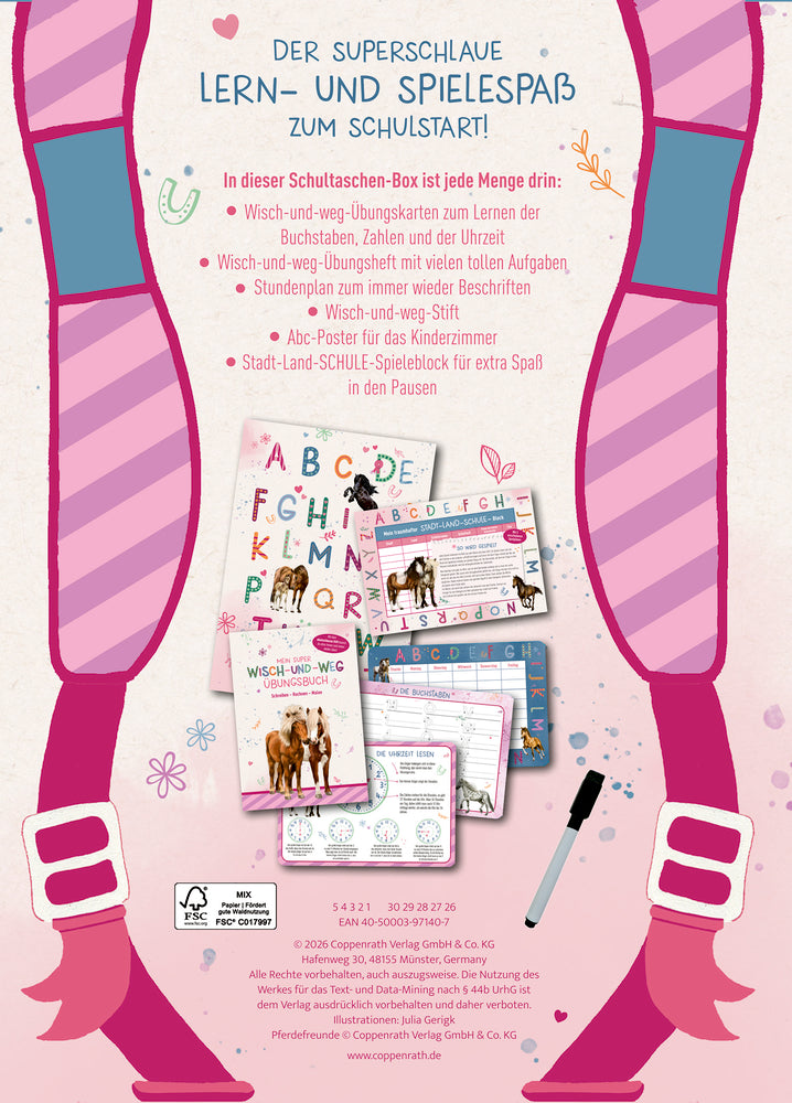 Meine superschlaue Pferde Schulstart-Box - Pferdefreunde