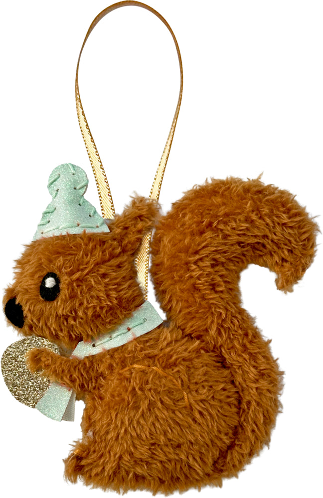 Plüsch-Näh Set Eichhörnchen oder Rentier (1Stück)